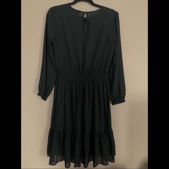 J.Crew double layer chiffon dress - Picture 2 of 3
